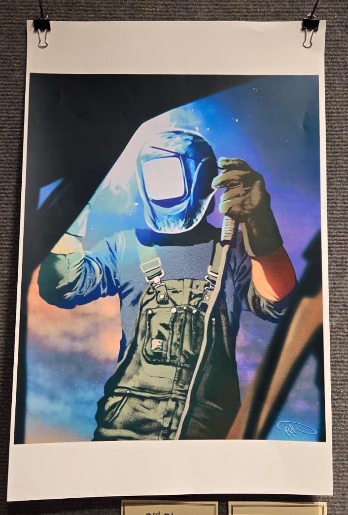 Personal Style by Reyan Rendon-Cazares - 3rd Place Graphic Art - Henry Ford College 2026 Student Art Exhibition