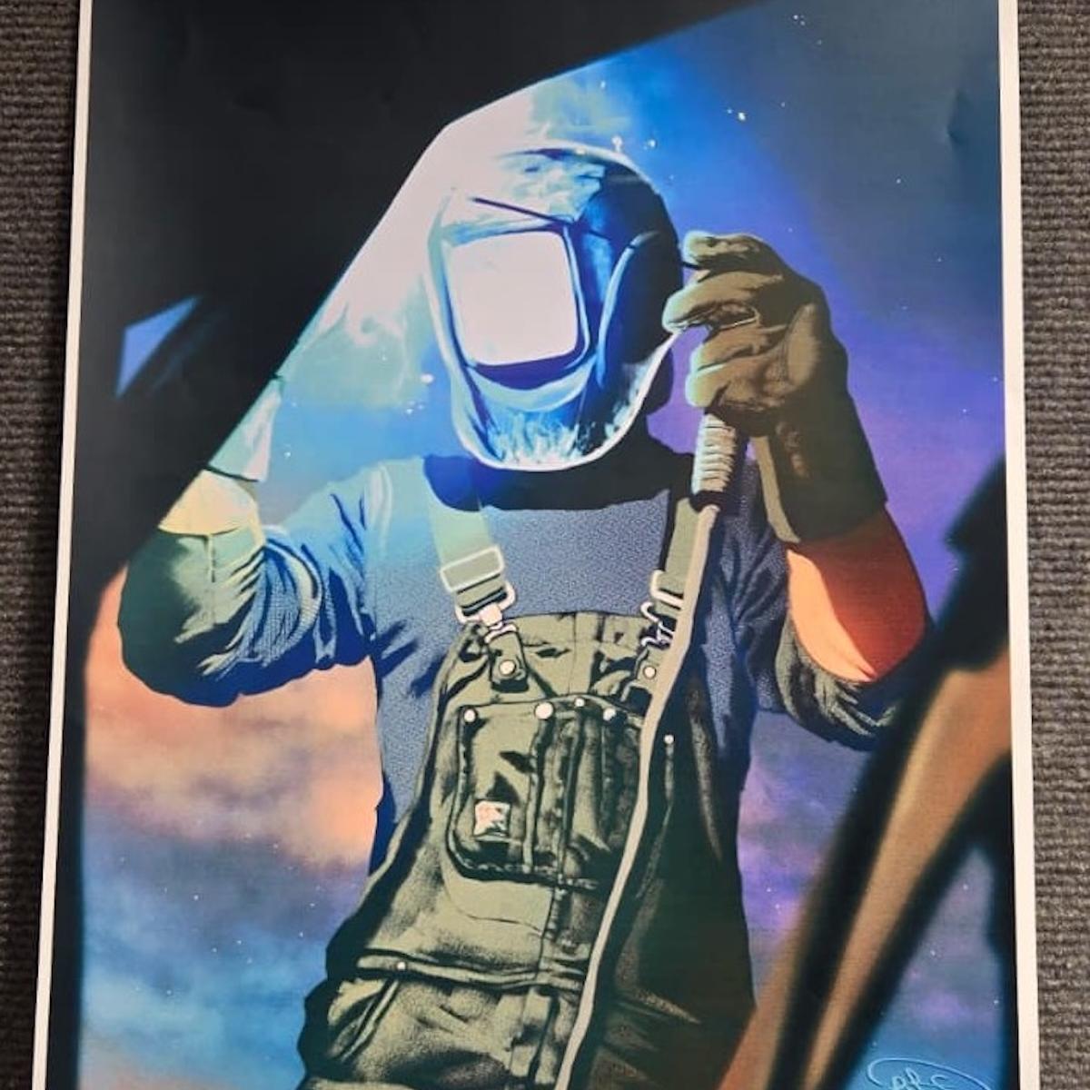 Personal Style by Reyan Rendon-Cazares - 3rd Place Graphic Art - Henry Ford College 2026 Student Art Exhibition