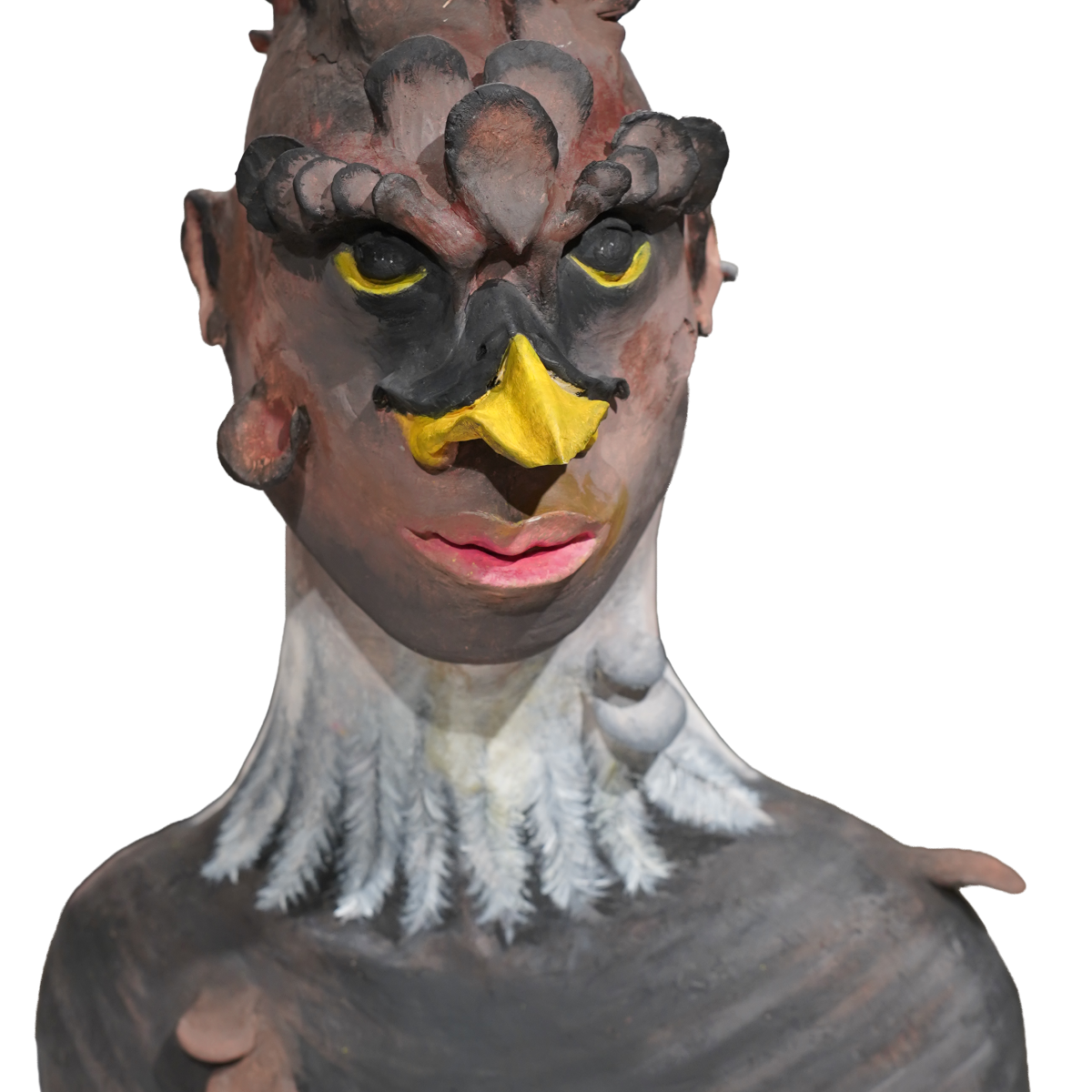 "Edward Jordan - The Human Creature" ceramic by Octavian Jordan