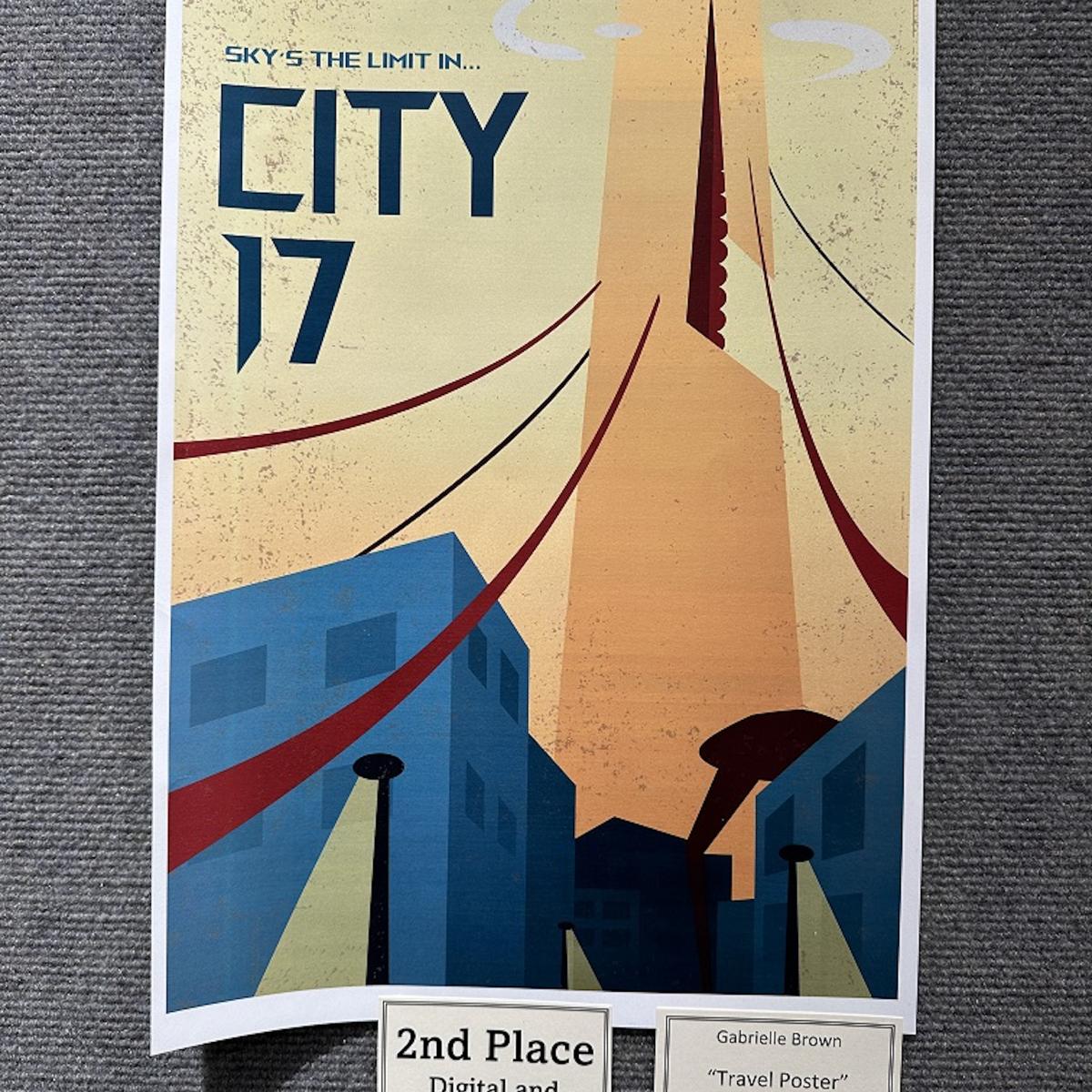 Gabrielle Brown - Travel Poster Gabrielle Brown - Travel Poster