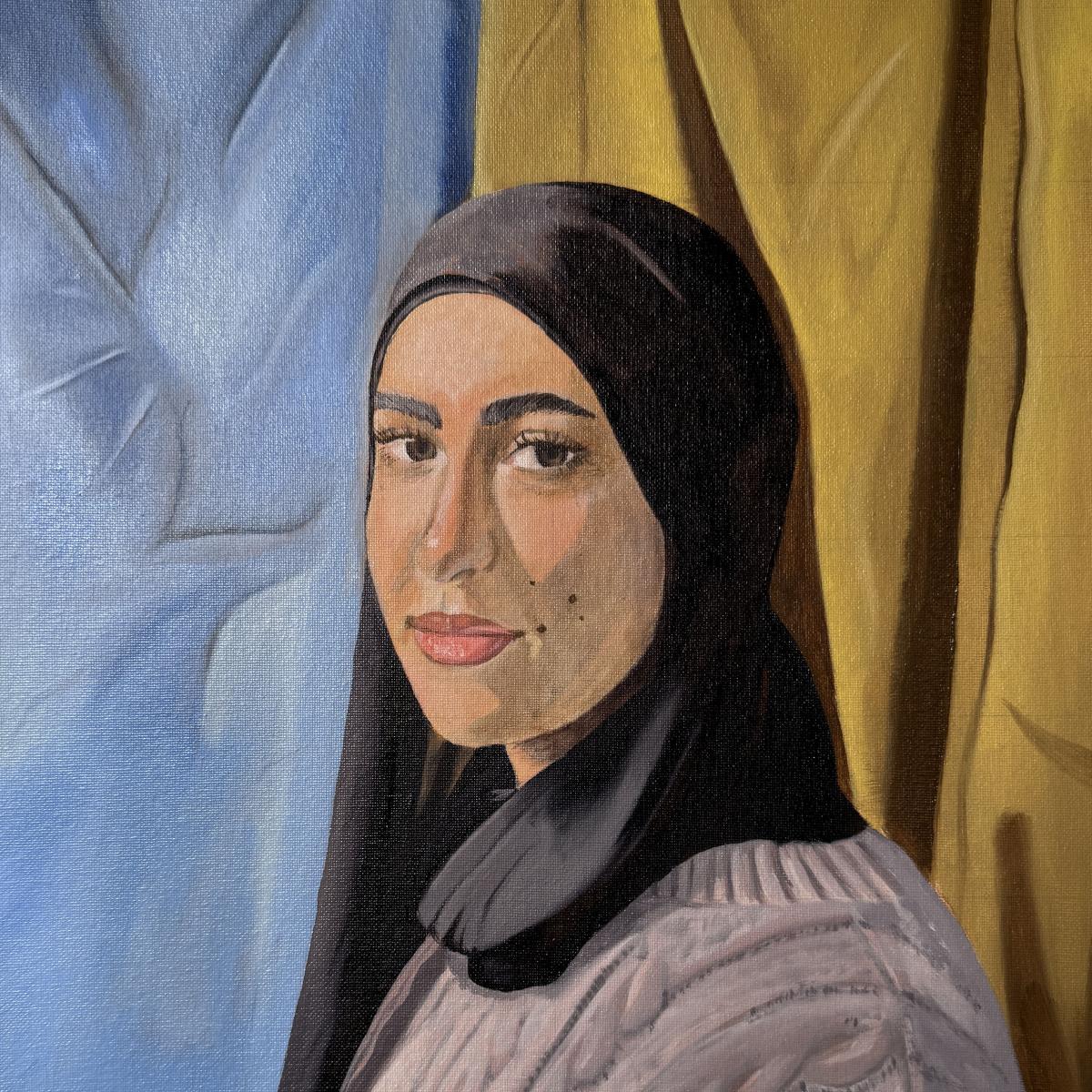 Second Place - Rayan Assi "Self Portrait"