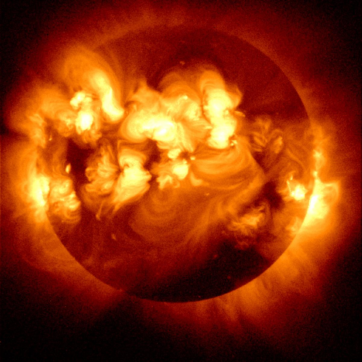 Multiple solar flares from NASA.org