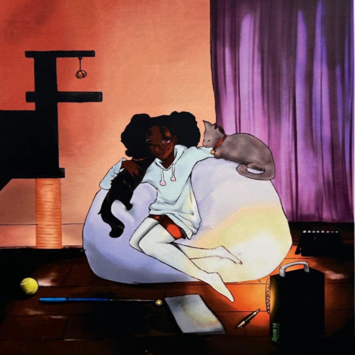 “Personal Illustration” by Lorraine Sharp