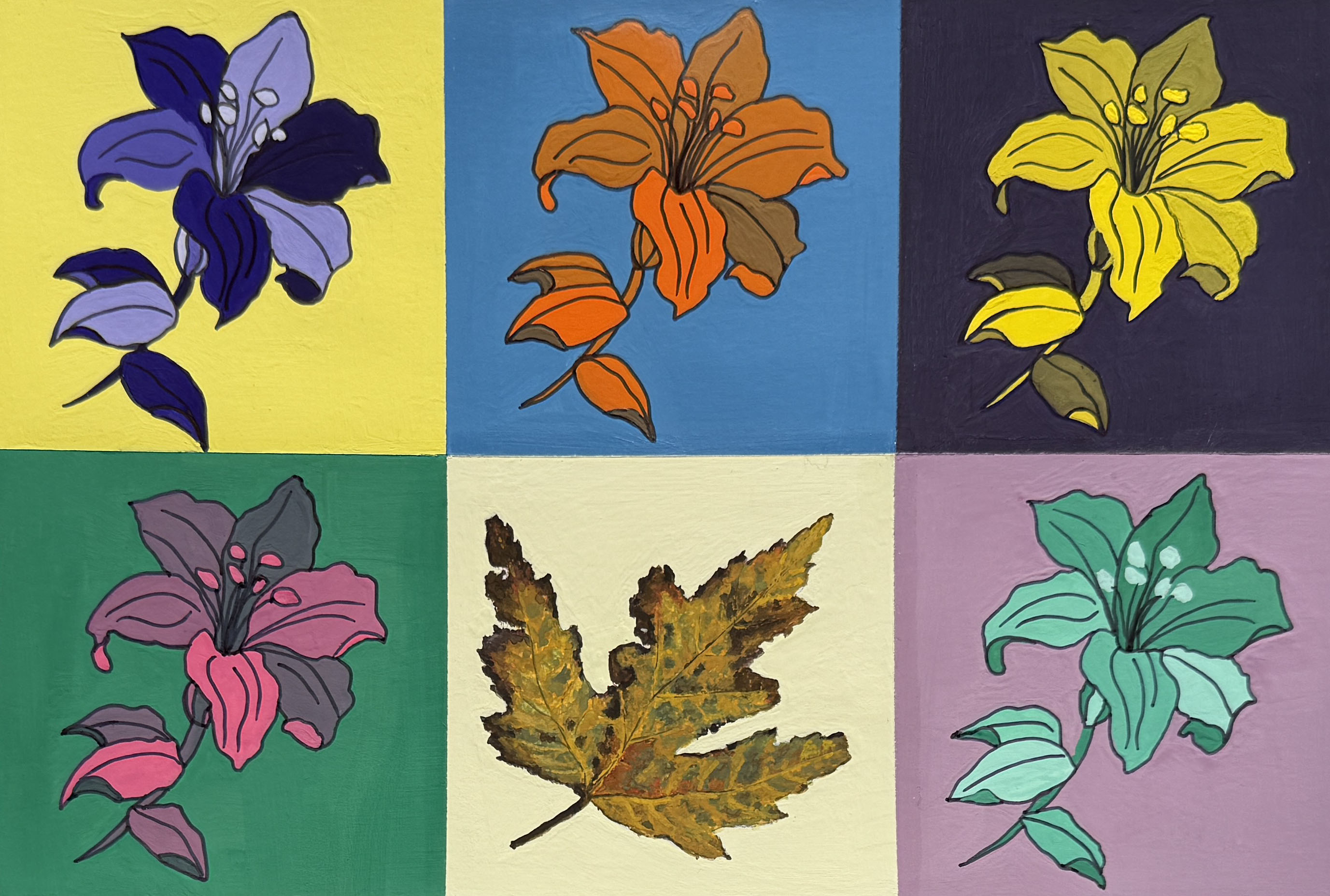 Third Place - Malak Cherri "Color Mixing-Imitating Nature"
